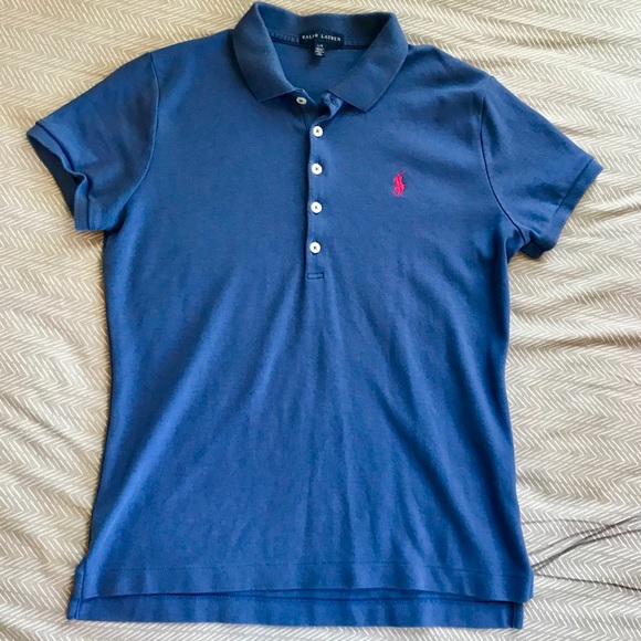 Blue Ralph Lauren Women’s Polo - Picture 1 of 4